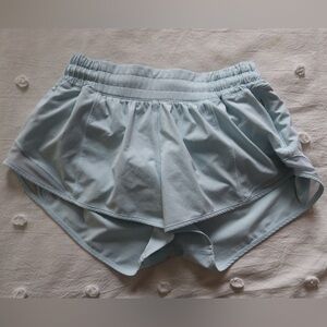 lululemon athletica Sky Blue Athletic Shorts